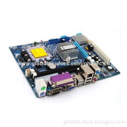 Supports DDR2 800/667/533 memory, GM965 chipset motherboard, supports windows CE, 1 year warrantyNew